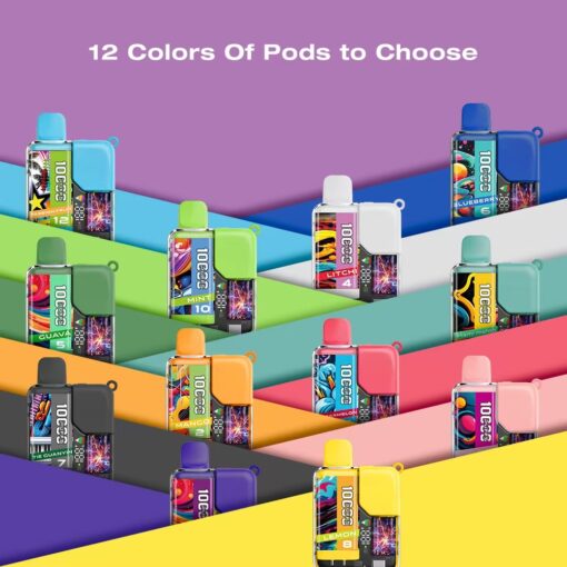 MEEL Boost 10000 PUFFS 麻將盒子 一次性抛棄式電子烟