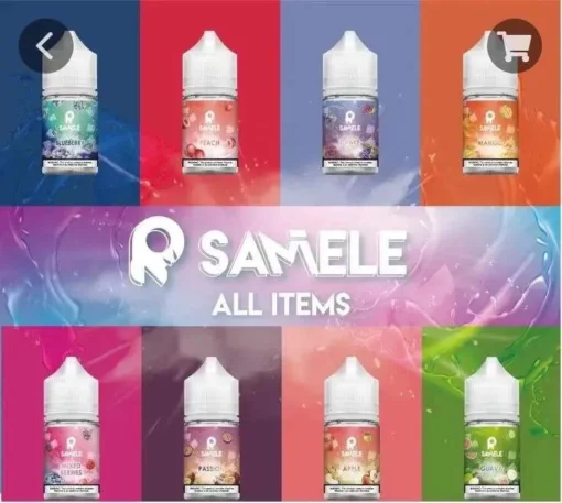 【美國SAMELE冰釀水果系列煙油】30ml容量｜35mg尼古丁鹽｜台灣現貨｜6種風味可選