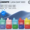 【Lana Vape |  LANA BAR 5000】5000口長續航｜850mAh快充｜亮眼設計｜多種風味可選