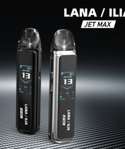 LANAVAPE LANA ILIA 電子煙 1.47吋智能TFT螢幕電子煙，可調功率與氣流控制1200mAh 強續航 台灣用戶首選