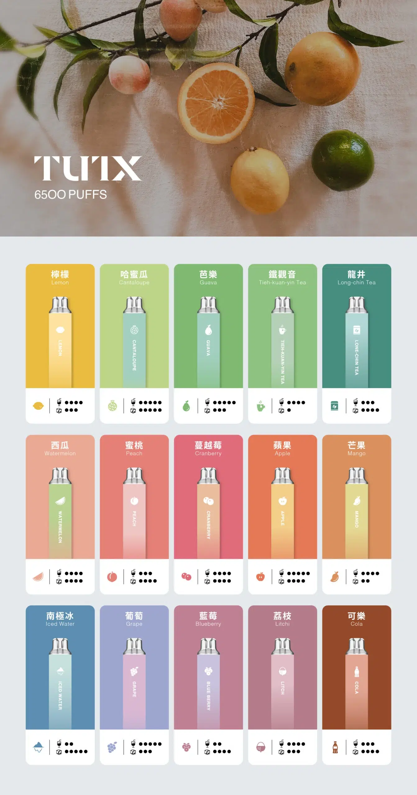 TUTX 6500 PUFFS