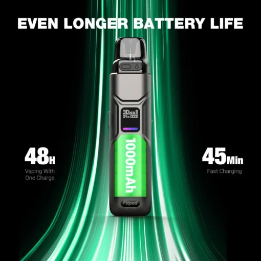 【FITPOD O-SHADOW SE 主機】1000mAh超長續航｜小蠻牛Xilm通用｜功率/氣流雙調節｜Type-C快充 - 图片 10