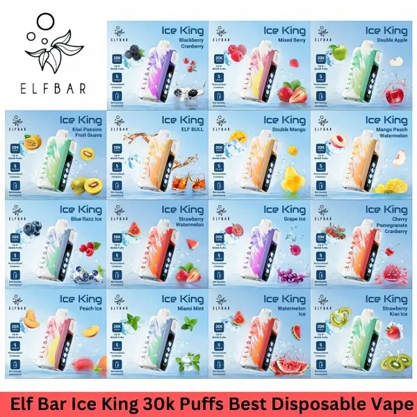 🧊 Ice King 冰王30000口 一次性電子煙|5段冰度可調 × 超長續航 - 图片 10