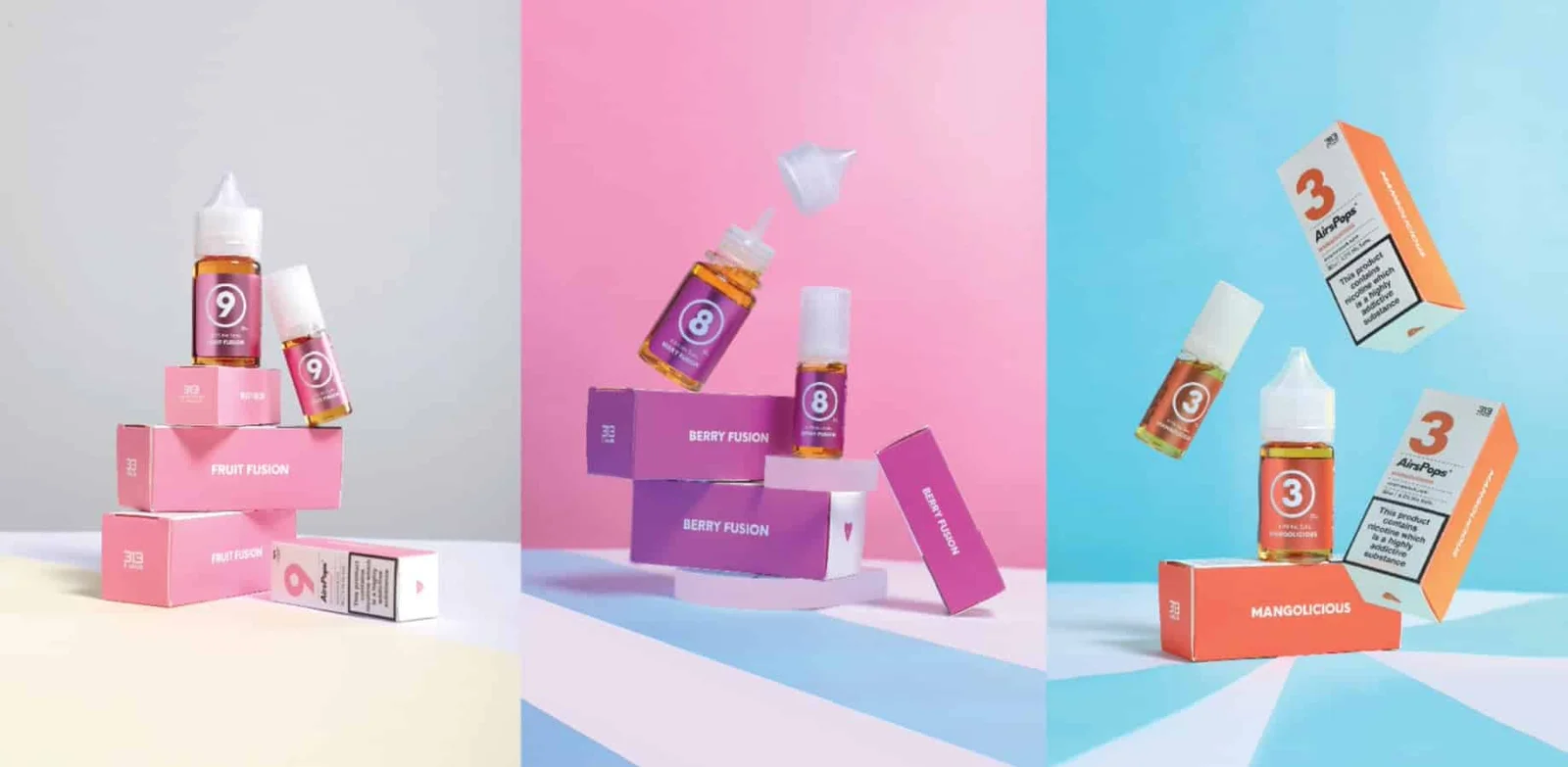 Airscram 汽泡 313 系列 30ML 數字煙油