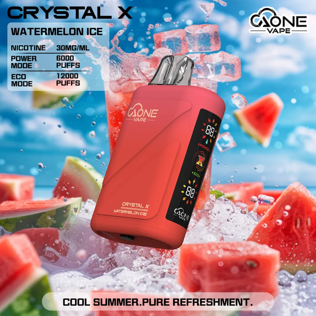 AONE Crystal X 水晶 2 代|12000 口大容量一次性電子煙 - 图片 5