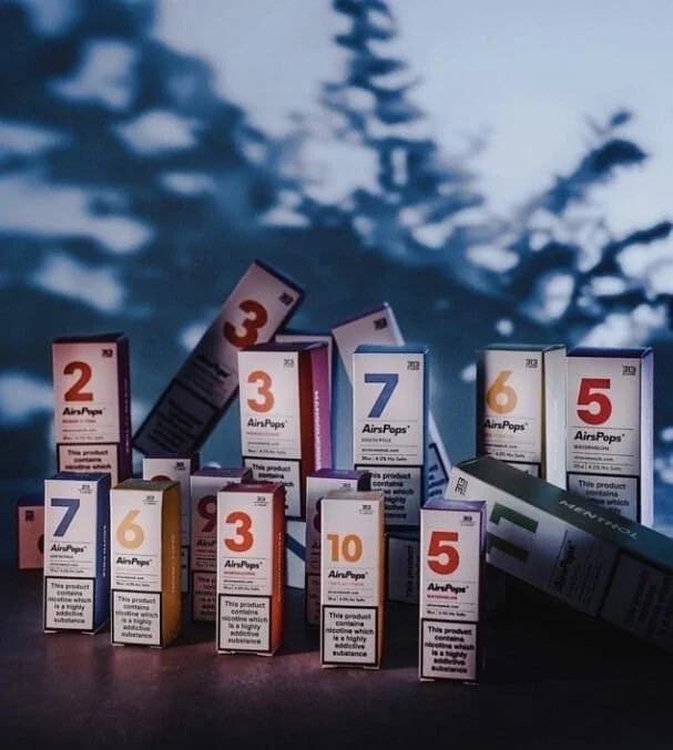 🌟【Airscram 汽泡 313 系列 30ML 數字煙油】英國原裝高端小煙油 - 图片 2