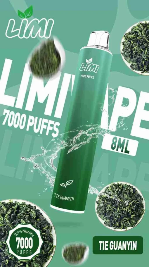 LIMI 7000 PUFFS 一次性拋棄式電子煙 - 可充電設計，台灣現貨，支持711到付 - 图片 12