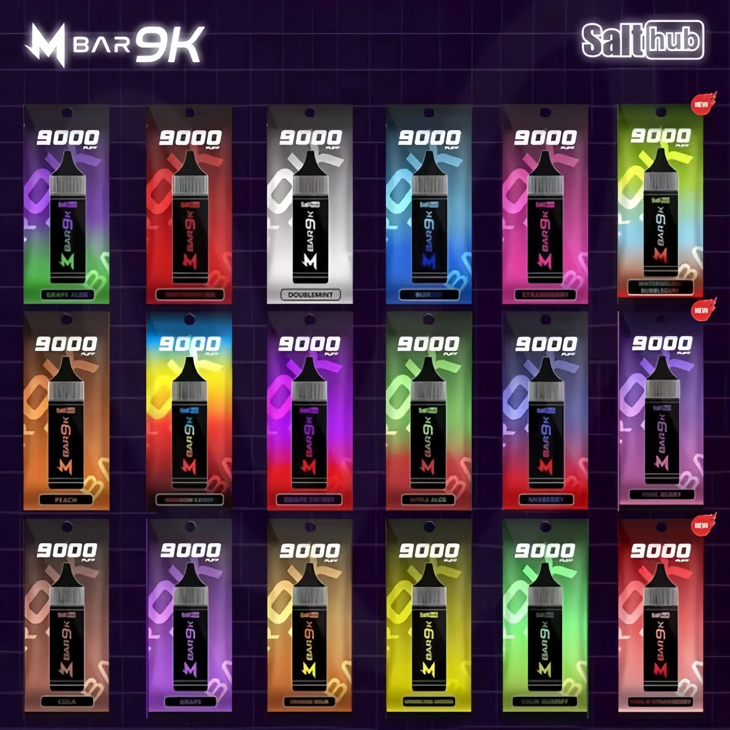 【Marbo Bar 9K】 一次性電子煙|9000口超大容量|600mAh長效電池與14ml煙油容量 - 图片 5