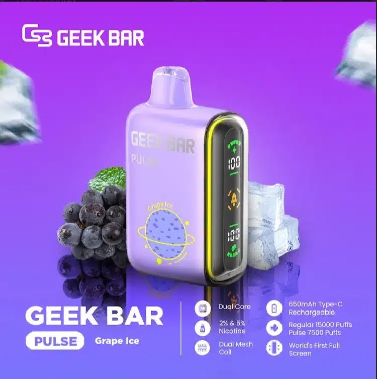 【Geek Bar Pulse 15000】 一次性電子煙|15,000口超長續航 × 16ml大容量煙油|台灣現貨711取貨付款 - 图片 3