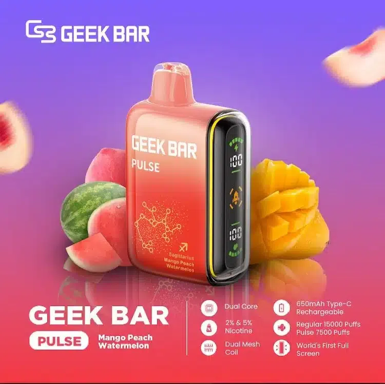 【Geek Bar Pulse 15000】 一次性電子煙|15,000口超長續航 × 16ml大容量煙油|台灣現貨711取貨付款 - 图片 2