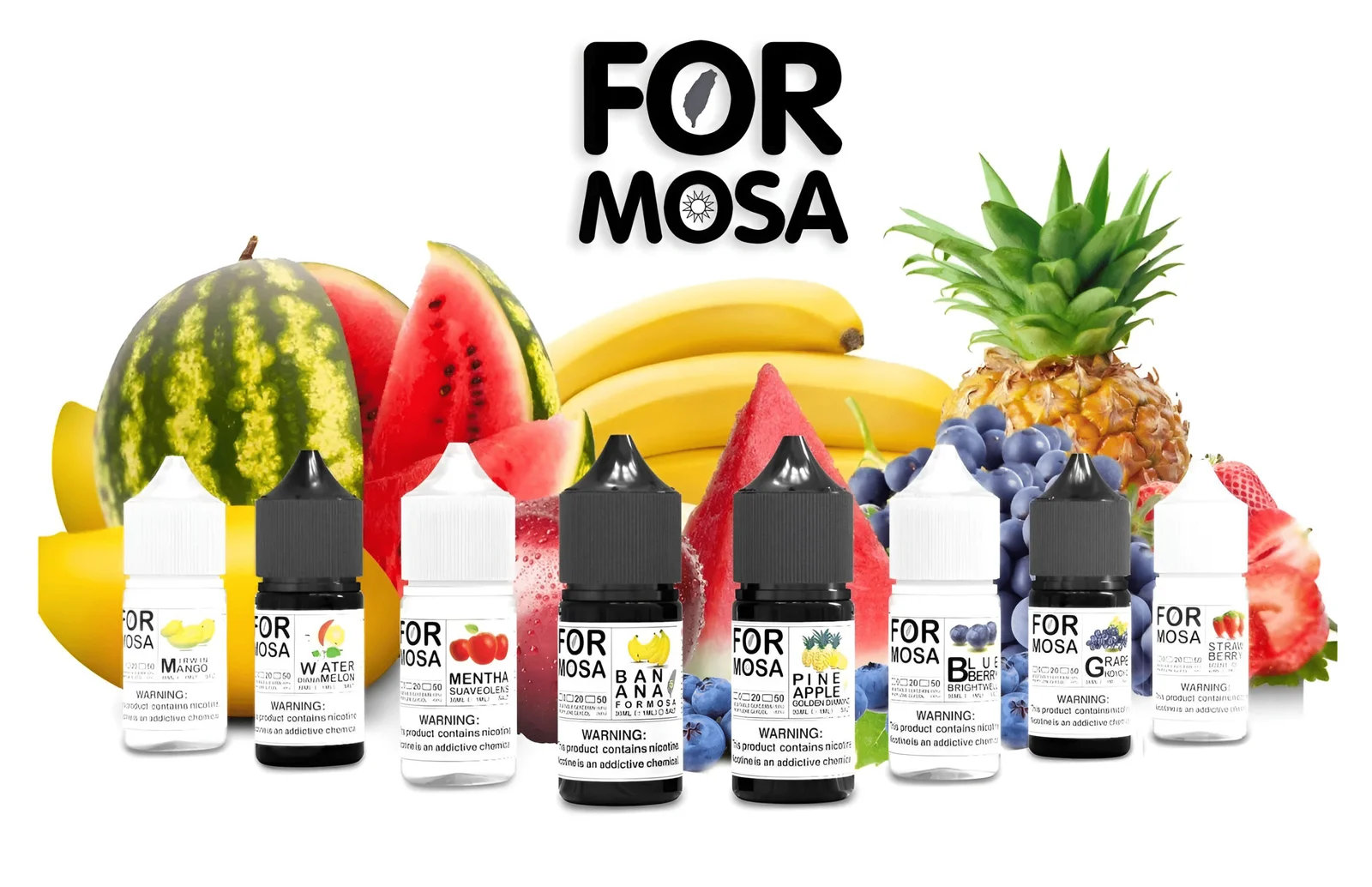 Formosa 福爾摩沙小煙油 30ML|多款水果風味小煙油