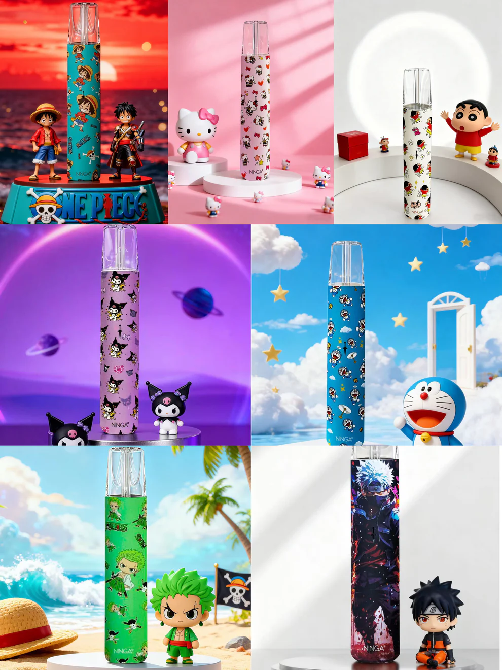  NINGA 一代萌趣卡通主機